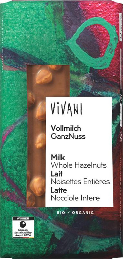 product photo for Milk Chocolate with hazelnuts