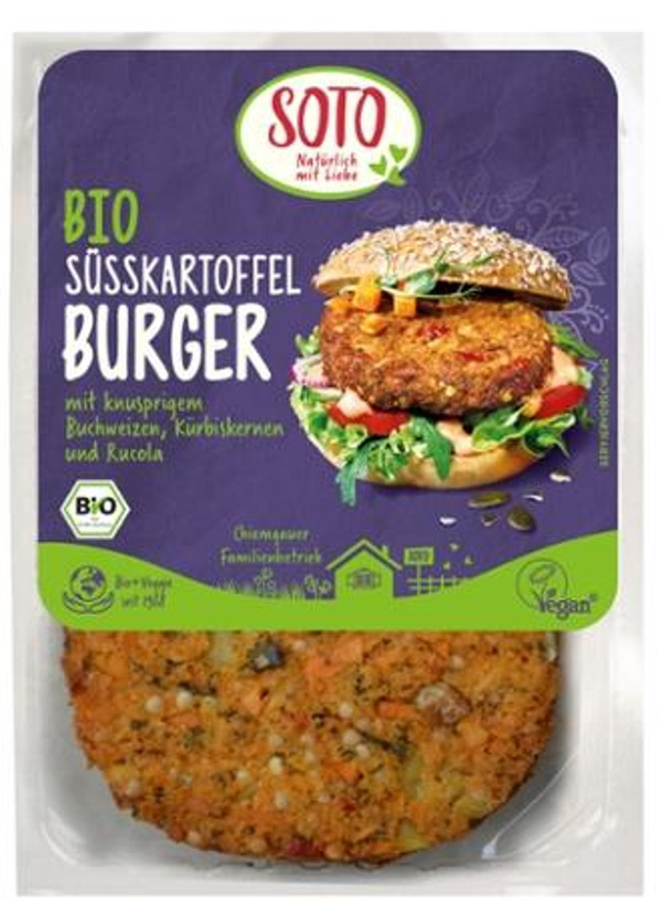 product photo for Sweet potato burger