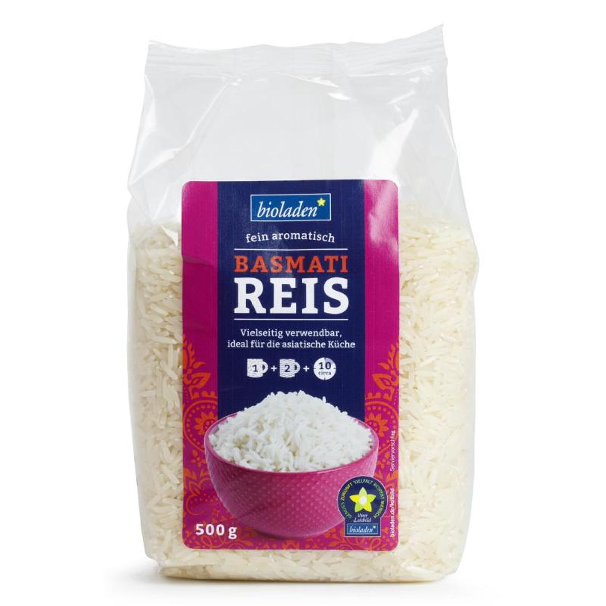 Basmati Reis, weiß