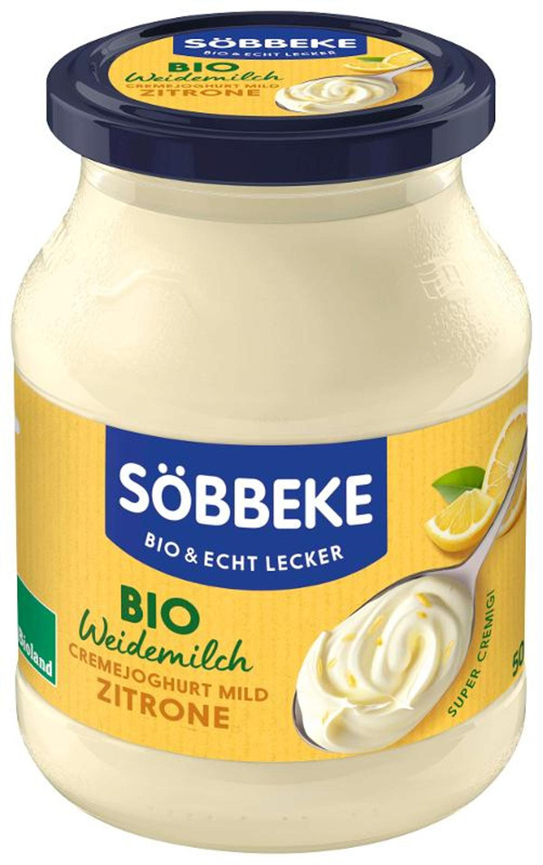 Photo de produit pour Crème de yogourt au citron 7,5