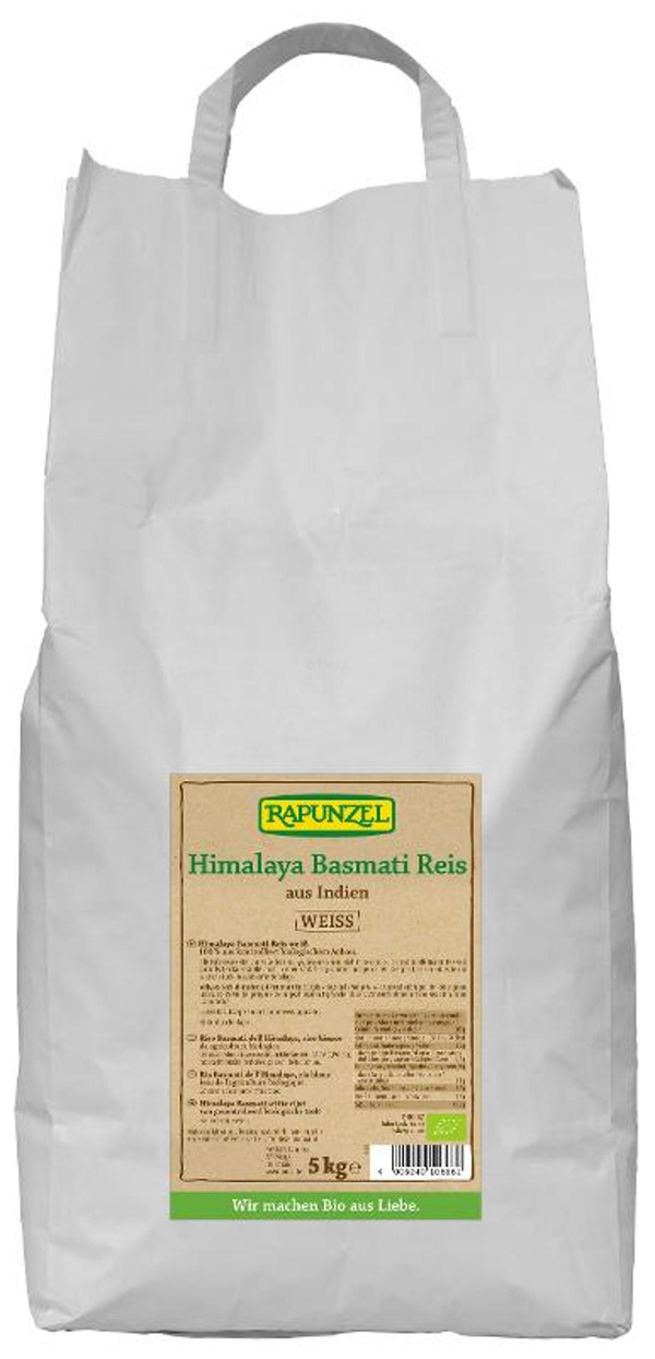 Photo de produit pour Riz Basmati Himalaya blanc