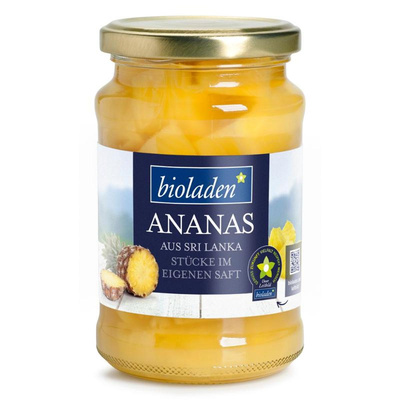 Produktfoto zu Ananas Stücke, im eigenen Saft