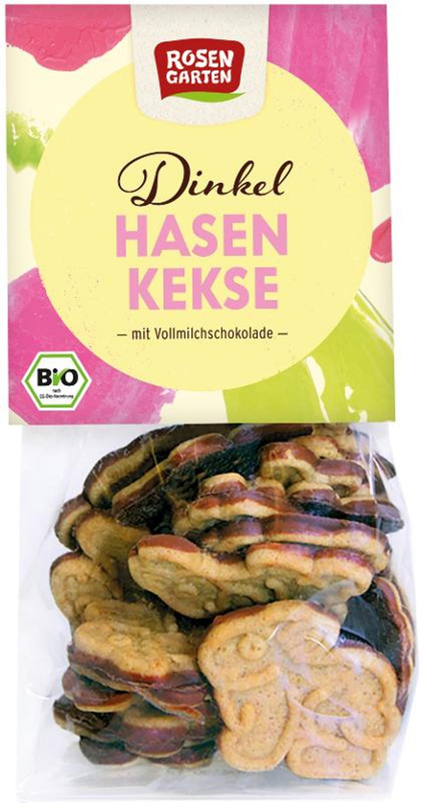 Produktfoto zu Dinkel-Osterhasen Kekse
