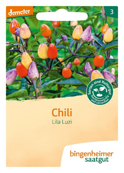 product photo for Chili Purple Luzi seeds