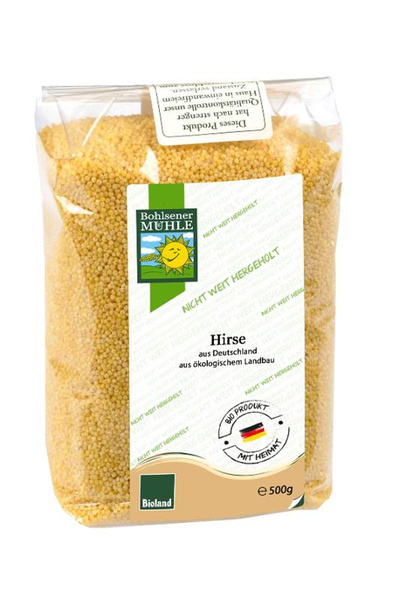 Produktfoto zu Hirse aus deutschem Anbau