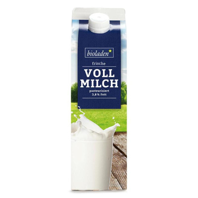 Produktfoto zu Frische Vollmilch, mind. 3,7% Fett