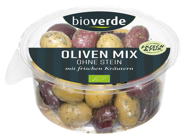 Produktfoto zu Oliven-Mix ohne Stein, 150g
