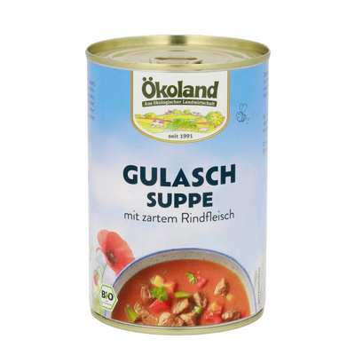Produktfoto zu Gulaschsuppe,ungar.(Ökoland)