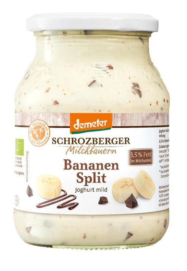 Produktfoto zu Bananensplit Joghurt