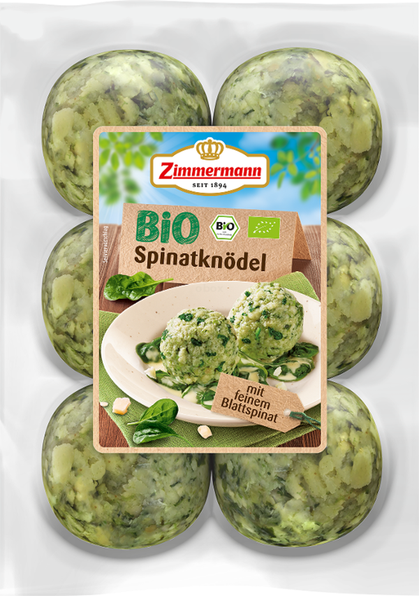 product photo for Spinach dumplings, fresh