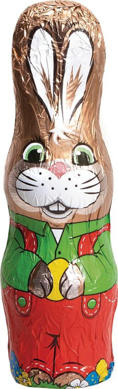 product photo for whole milk Easter bunny, tinfoil