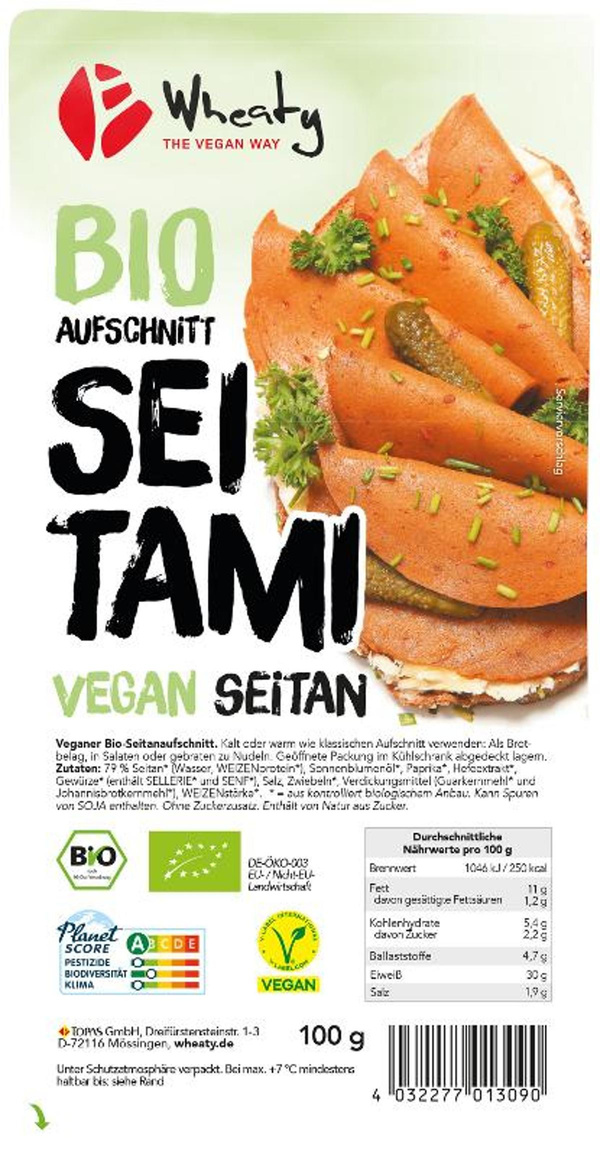 Produktfoto zu Veganer Aufschnitt Seitami