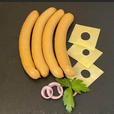 Photo de produit pour Saucisses fromages par 4