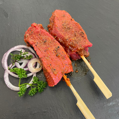 Photo de produit pour 2 brochettes de boeuf
