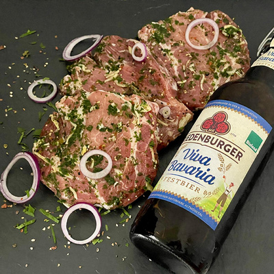 Photo de produit pour Echine de porc à la bière