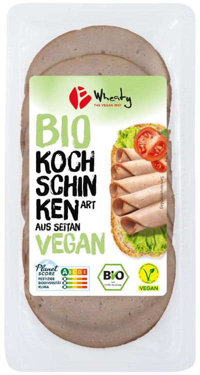 Produktfoto zu Veganer Aufschnitt Kochschinkenart