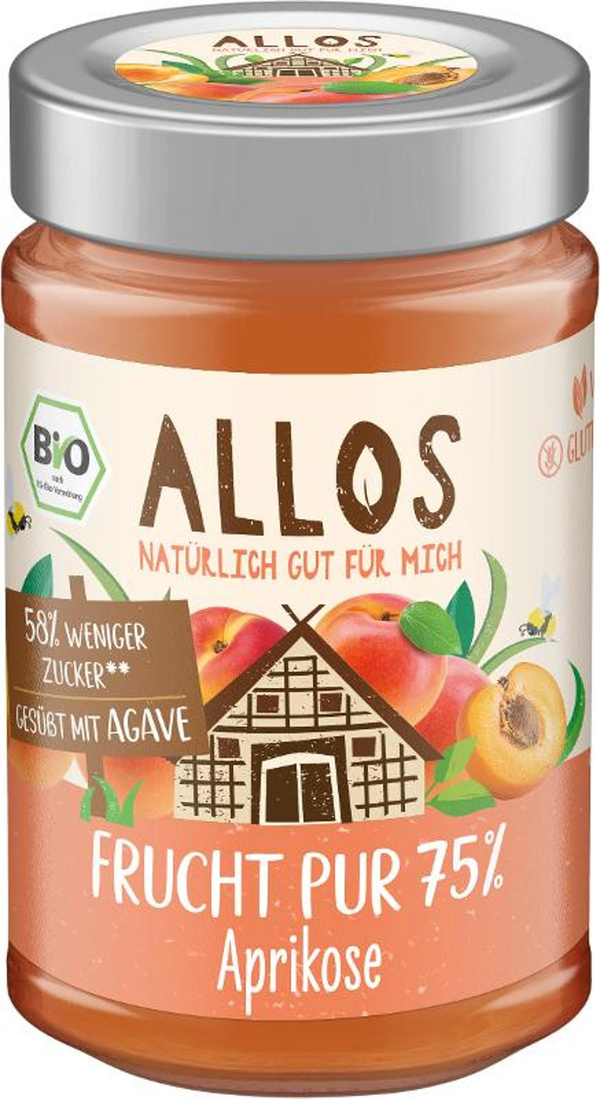 Produktfoto zu Frucht Pur 75% Aprikose