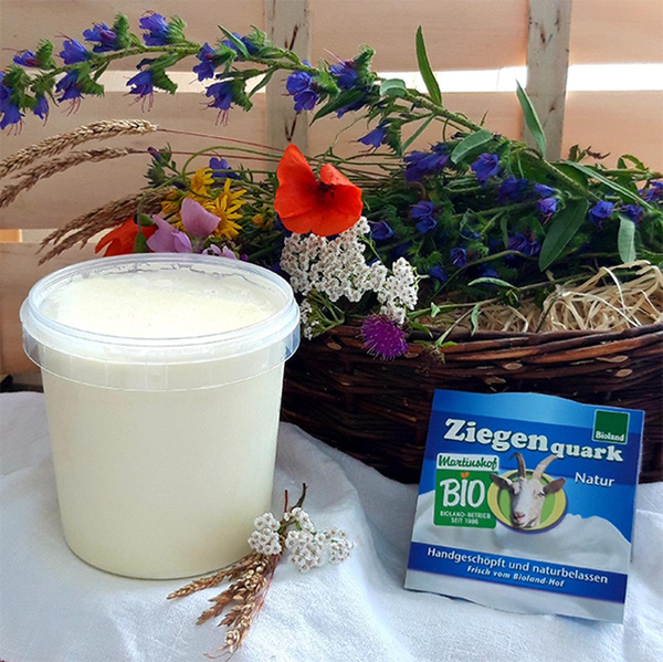 product photo for Goat's milk quark