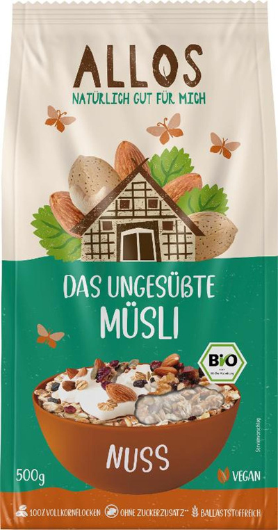 Photo de produit pour Muesli aux noix non sucré