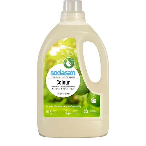 Photo de produit pour "Sodasan" Lessive liquide coul