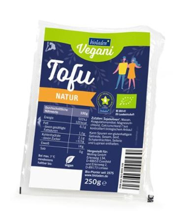 Produktfoto zu Tofu natur, 250g
