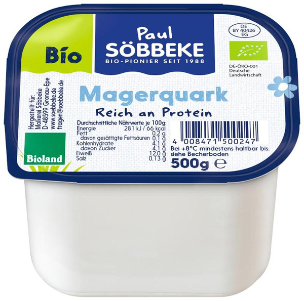 Produktfoto zu Magerquark, 500g