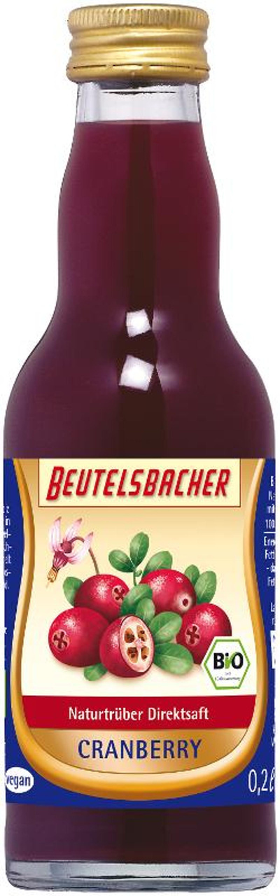 Produktfoto zu Cranberry Direktsaft 0,2l
