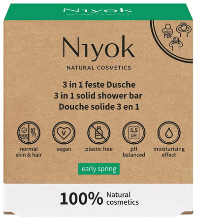 Produktfoto zu 3in1 Feste Dusche Körper Haare