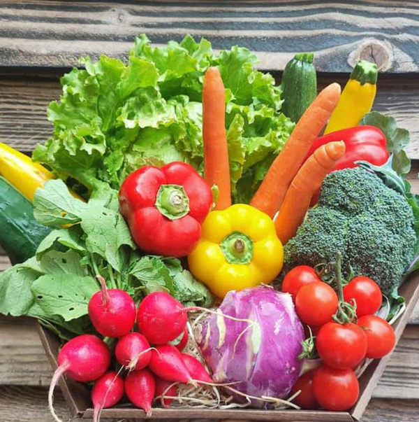 Produktfoto zu Gemüse-Präsentkorb