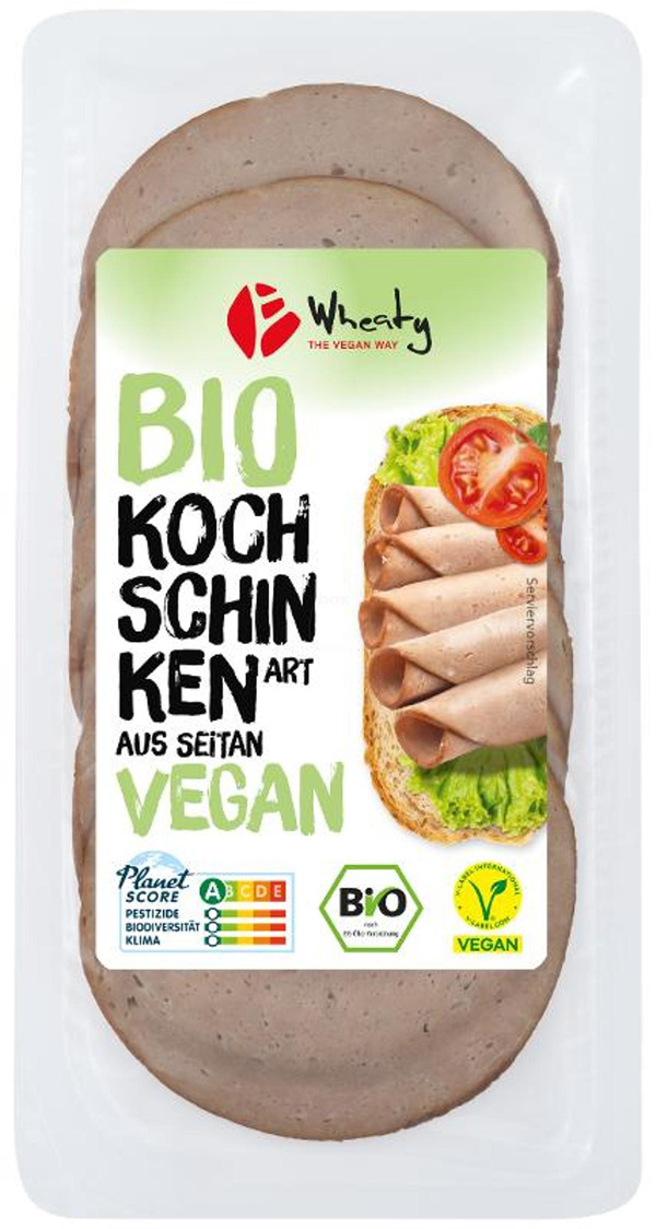 Produktfoto zu Veganer Aufschnitt Kochschinkenart