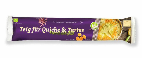 Produktfoto zu Teig für Quiche & Tarte