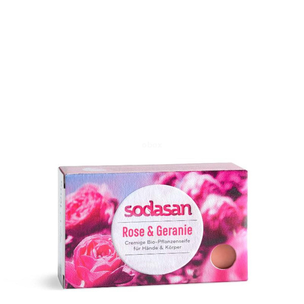 product photo for Bar soap rose & geranium