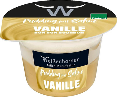 Photo de produit pour Vanillepudding mit Sahne