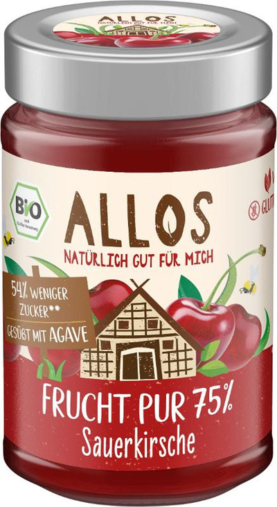 Produktfoto zu Frucht Pur  "Sauerkirsche"