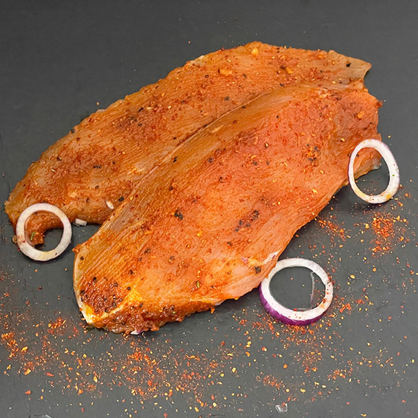 Produktfoto zu Putensteaks "Chili-Paprika"4er