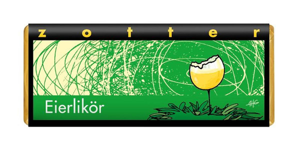 product photo for "Zotter Eiertanz" chocolate