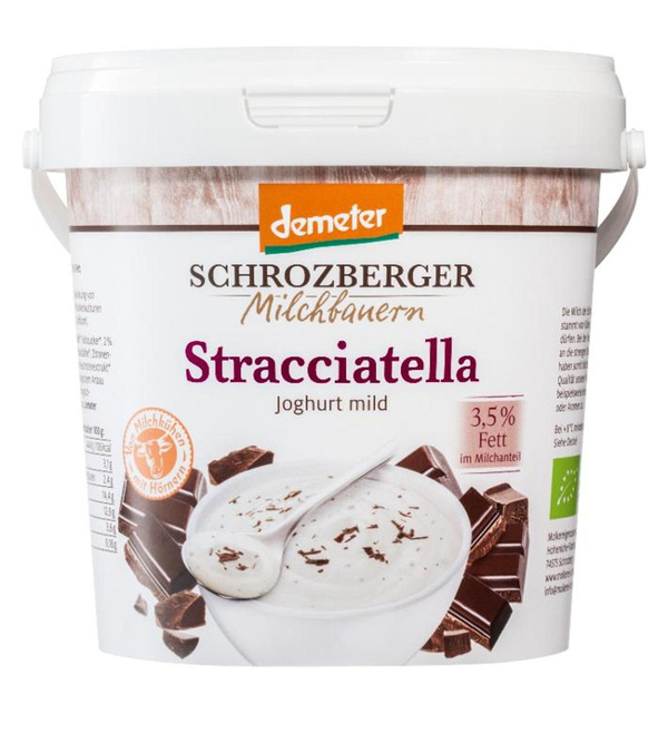 Produktfoto zu Stracciatella Joghurt, 1kg