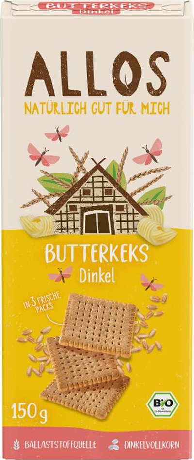 Photo de produit pour Biscuits au beurre à l'épeautre