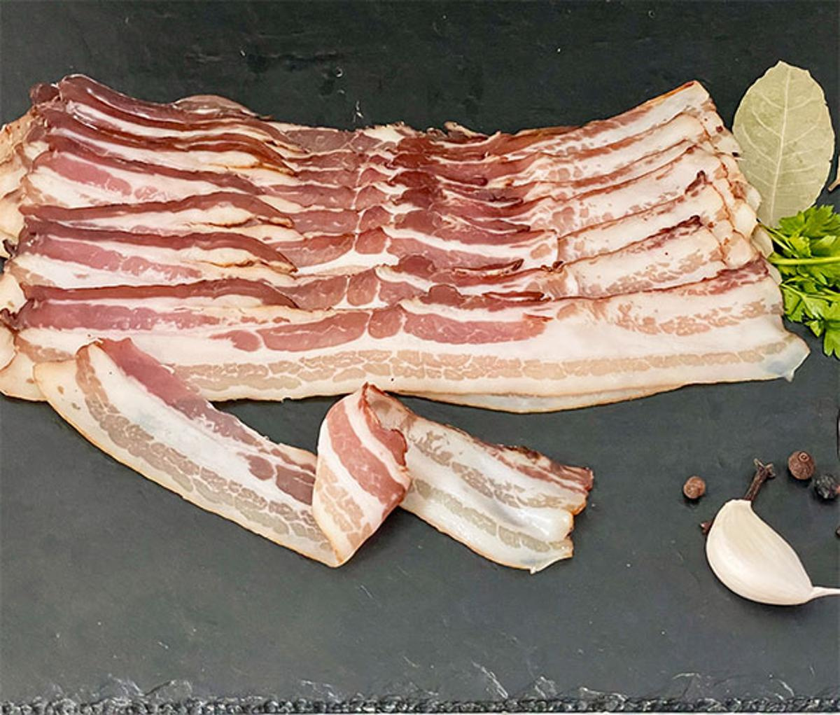 Bacon, sliced