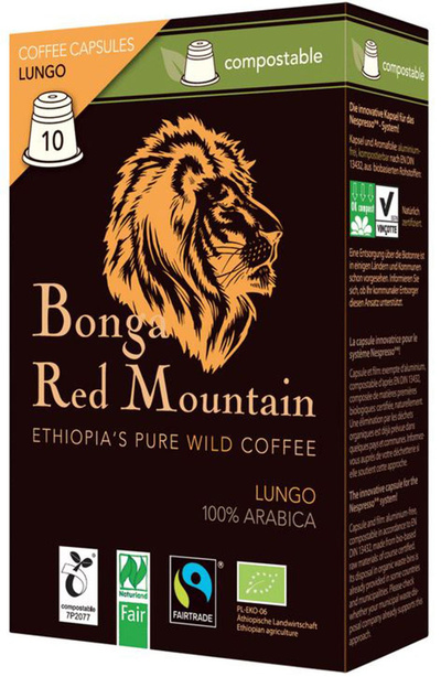 Produktfoto zu Lungo Wildkaffee Kapseln