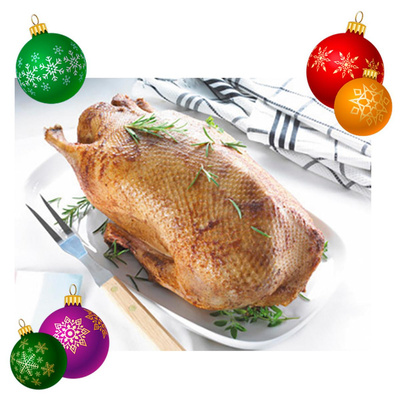 Produktfoto zu gefüllte Bauern-Gans