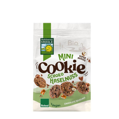 Produktfoto zu Mini Schoko-Haselnuss Cookies