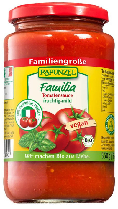 Photo de produit pour Sauce tomate "Familia"