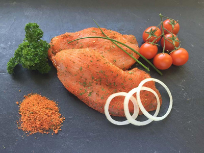 product photo for Marinated turkey steak