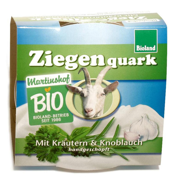 product photo for Goat's milk quark with herbs