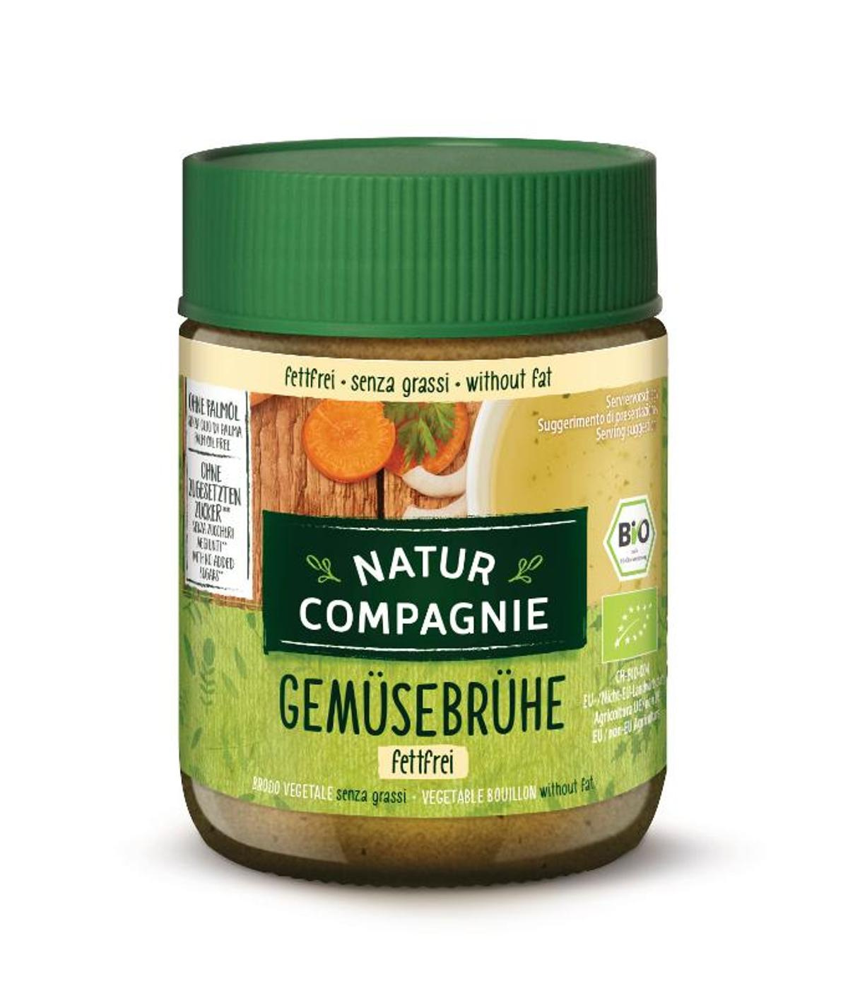 Klare Gemüsebrühe fettfrei
