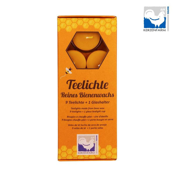 product photo for Tea lights with glass