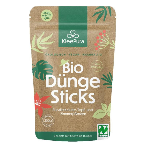 Produktfoto zu KleePura Bio-Düngesticks, vegan