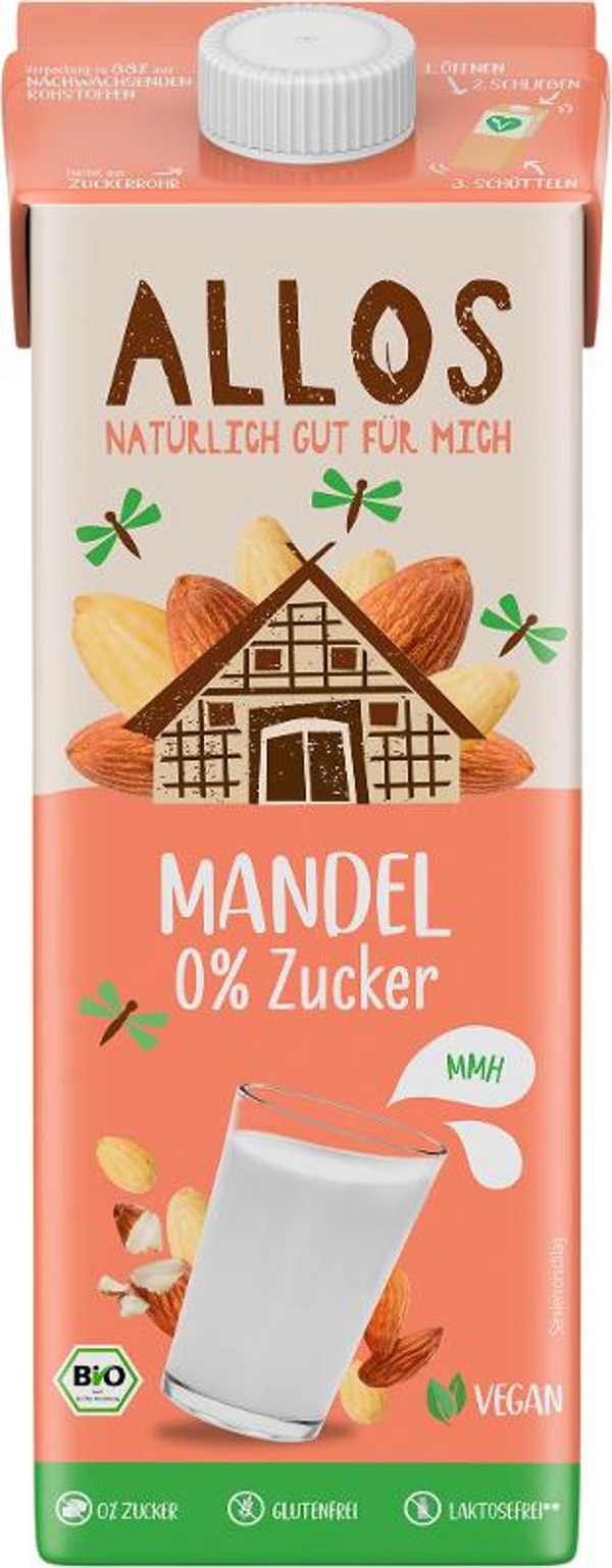 Produktfoto zu Mandel Drink Naturell, vegan