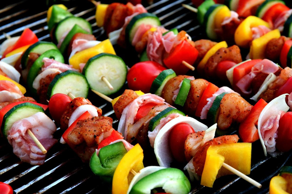Photo de produit pour Brochettes de légumes au barbecue